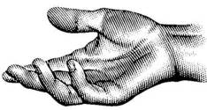 open hand